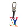 Image 1 : Louis Vuitton 2054 Key Ring and Bag Charm Resin and Metal