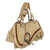 Image 2 : Christian Dior Beige Leather Gaucho Saddle Shoulder Bag