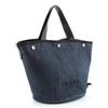 Image 2 : Prada Canapa Convertible Shopping Tote Denim Medium