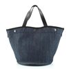 Image 3 : Prada Canapa Convertible Shopping Tote Denim Medium