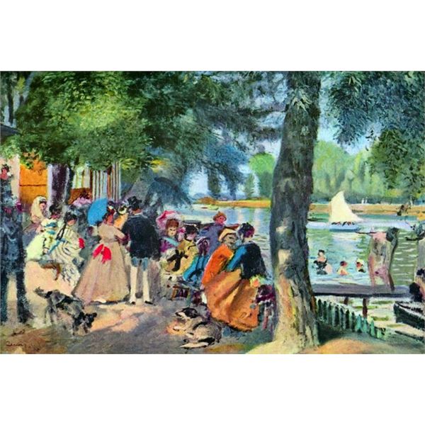 Renoir - Baignade dans la Seine / La Grenouillere