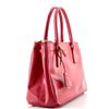 Image 1 : Prada Double Zip Lux Tote Vernice Saffiano Leather Mini