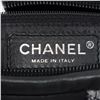 Image 9 : Chanel Black Gray Tweed Leather Camelia Shoulder Bag