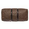 Image 4 : Louis Vuitton Brown Monogram Macassar Canvas Leather Waterproof Keepall Bandouli