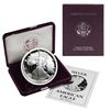 Image 1 : 1990-S $1 American Silver Eagle Dollar Proof Coin w/Case & COA