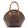 Image 2 : Louis Vuitton Brown Monogram Canvas Leather Ellipse PM Bag