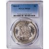 Image 1 : 1884-O $1 American Silver Eagle Dollar Coin PCGS MS64