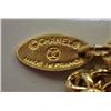Image 9 : Chanel Gold-tone Metal CC Matelasse Quilt Logo Pendant Chain Necklace