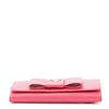 Image 4 : Prada Bow Flap Wallet Saffiano Leather Long