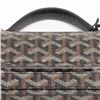 Image 4 : Goyard Black Goyardine Coated Canvas Chypre Deux Soufflets Briefcase Bag