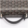 Image 5 : Goyard Black Goyardine Coated Canvas Chypre Deux Soufflets Briefcase Bag