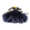 Image 4 : Fendi Blue Fur Leather Monster Bug Bag Charm