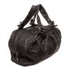 Image 2 : Chanel Black Leather Large Boston Bag