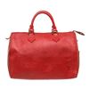Image 1 : Louis Vuitton Red Epi Leather Speedy 30 cm Bag