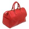 Image 3 : Louis Vuitton Red Epi Leather Speedy 30 cm Bag
