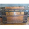 Image 11 : WM Lorenz Slat Top Trunk With Tray- 27"H X 39"W X 22"D- Very Good Condition