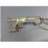 Image 3 : Unmarked Silver Inlaid Pistol Bit- Curb- Ball Rein Chain- Good Condition