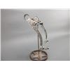 Image 1 : Marked Fleming Stainless Silver Overlaid Bit- Nevada Cheek- Mona Lisa Mouth- Slobber Bar- Like New