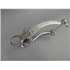 Image 2 : Marked Fleming Stainless Silver Overlaid Bit- Nevada Cheek- Mona Lisa Mouth- Slobber Bar- Like New