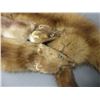Image 2 : 4 Tanned Pine Martin Stole Wrap