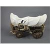 Image 2 : Miniature Covered Wagon Display- 12"H X 16"L X 6"W