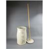 Image 1 : Marked #5 Union Stoneware Co. Redwing Minn Crock Butter Churn- Good Condition