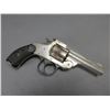 Image 2 : Forehand + Wadsworth Nickel Top Break Break Revolver- .38- 3.25" Barrel- Tooled Holster- Fair Condit