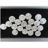 Image 1 : 20 Uncirculated 2022 Silver Eagles- US MINT