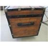 Image 3 : Antique Trunk With Tray- 23"H X 39"W X 21"D- Very Good Condition