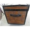 Image 4 : Antique Trunk With Tray- 23"H X 39"W X 21"D- Very Good Condition