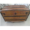 Image 6 : Antique Trunk With Tray- 23"H X 39"W X 21"D- Very Good Condition