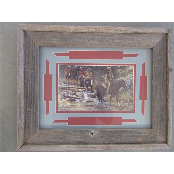 Unmarked Native Print- 19" X 15"