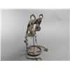 Image 1 : Unmarked Silver Overlaid Loose Jaw Bit- Carmel Cheek- Spoon Mouth- Slobber Bar- Ball Rein Chains- Fa