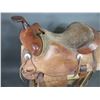 Image 2 : Number 3650 Saddle- 15" Padded Seat- Good Sheepskin- Horn Is Damaged- Good Condition
