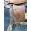 Image 3 : Number 3650 Saddle- 15" Padded Seat- Good Sheepskin- Horn Is Damaged- Good Condition