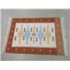 Image 3 : SW Style Wool Rug- Fair Condition- 72" X 48"