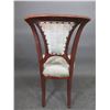 Image 4 : Antique Upholstered Chair- Repaired- 34" X 16"