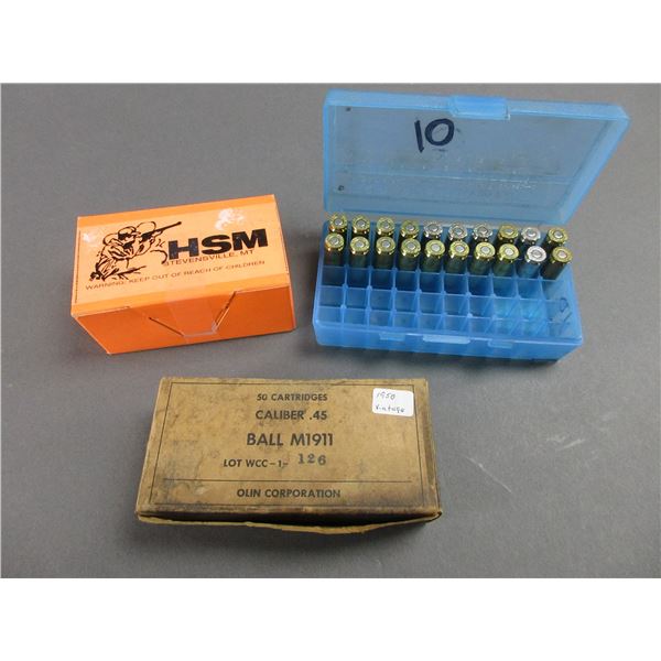 Misc. Ammo- .380- M1911 Ball- 10MM