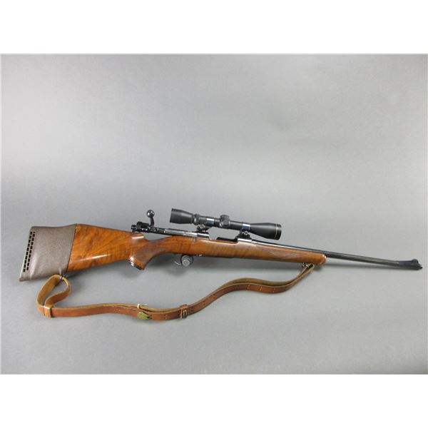 Mauser Style Bolt Action Rifle- .30-06- 22" Barrel- Checkered- Sling- 4X12 Leupold Scope- Very Good 