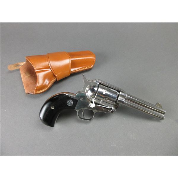 Ruger Vaquero Stainless Revolver- .357 Mag- 4.75" Barrel- Galco Holster- Like New Condition- #58-939