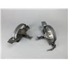 Image 1 : 2 Oneida #14 Jump Traps With Teeth- 7" Spread
