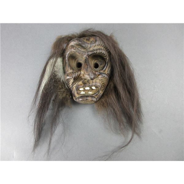 Iroquois False Face Mask- Indian Made In Canada- 5" X 4"