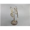 Image 1 : Marked B-C Silver Inlaid Bit- Santa Barbara Elko Star Cheek- Halfbreed Style Mouth- Slobber Bar- Fai