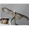 Image 3 : Marked B-C Silver Inlaid Bit- Santa Barbara Elko Star Cheek- Halfbreed Style Mouth- Slobber Bar- Fai