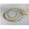 Image 1 : Rawhide Romal Reins With Tassels- 7.5'