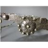 Image 3 : Unmarked Silver Overlaid Stainless Cactus Flower Pattern Bit- Santa Barbara Cheek- Mona Lisa Mouth- 