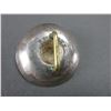 Image 3 : Marked F Schultz Loop Back Sombrero Conchos On Tooled Straps- 2"