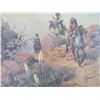 Image 2 : Mountain Man/Indian Print Signed John Scott- 16" X 13.5"- 3 Indian Print Signed Charlie Dye- 15" X 1