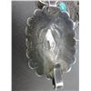 Image 2 : Marked Sterling And Turquoise Belt- 30" X 1"