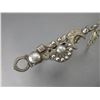 Image 3 : Unmarked Silver Inlaid Bit- Carmel Style Cheek- Covered Halfbreed Mouth- Double Slobber Chains- Rein